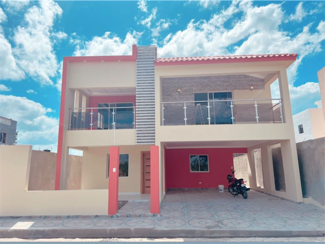casas - Casa en la autopista de san Isidro prado oriental Santo Domingo este