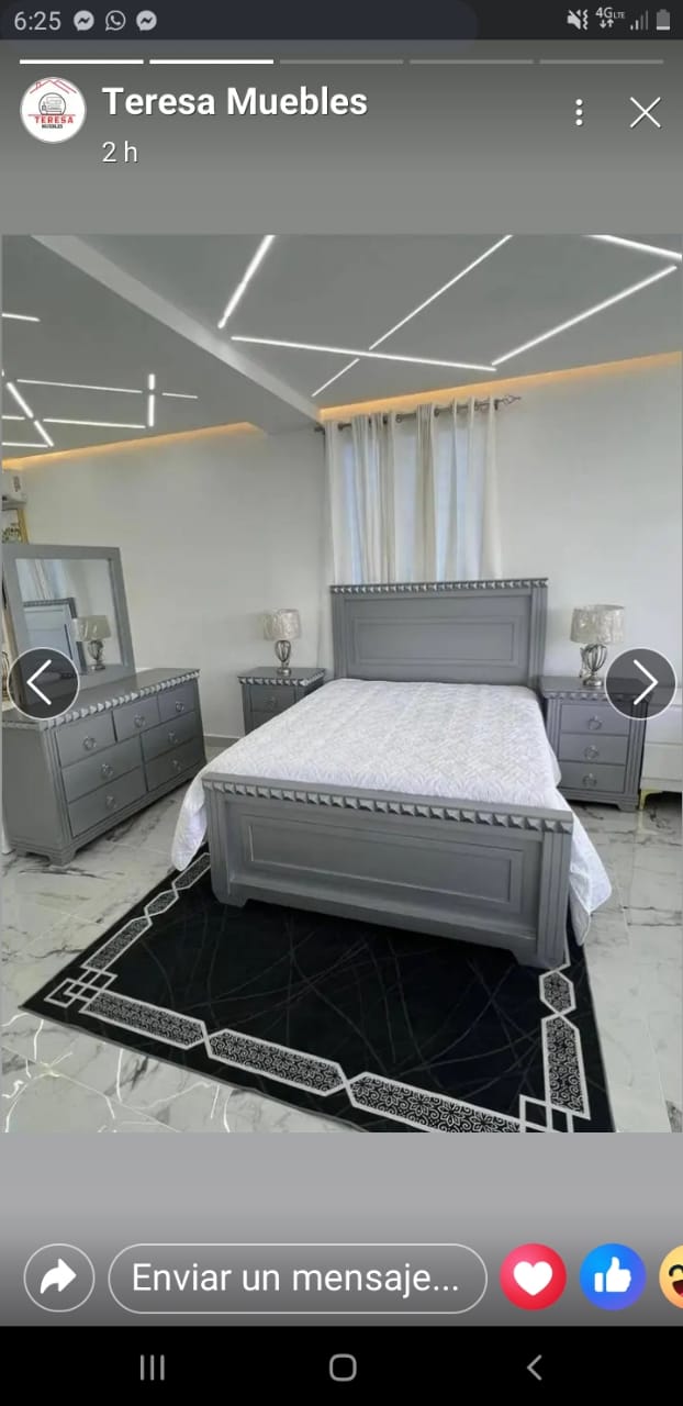 muebles y colchones - Juego de habitación completo 