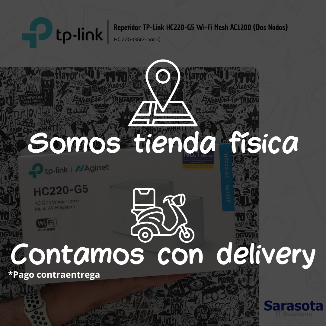 accesorios para electronica - Tp-Link Mesh System modelo HC220-G5 AC1200 Claro 4