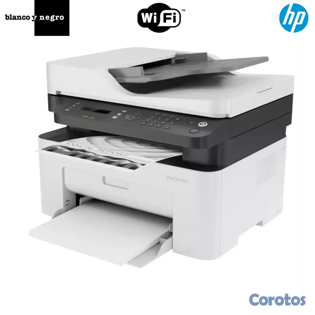 impresoras y scanners - MULTIFUNCIONAL HP LASERJET PRO MFP M137FNW COPIA,IMPRIME,SCANER, Wi-Fi 1