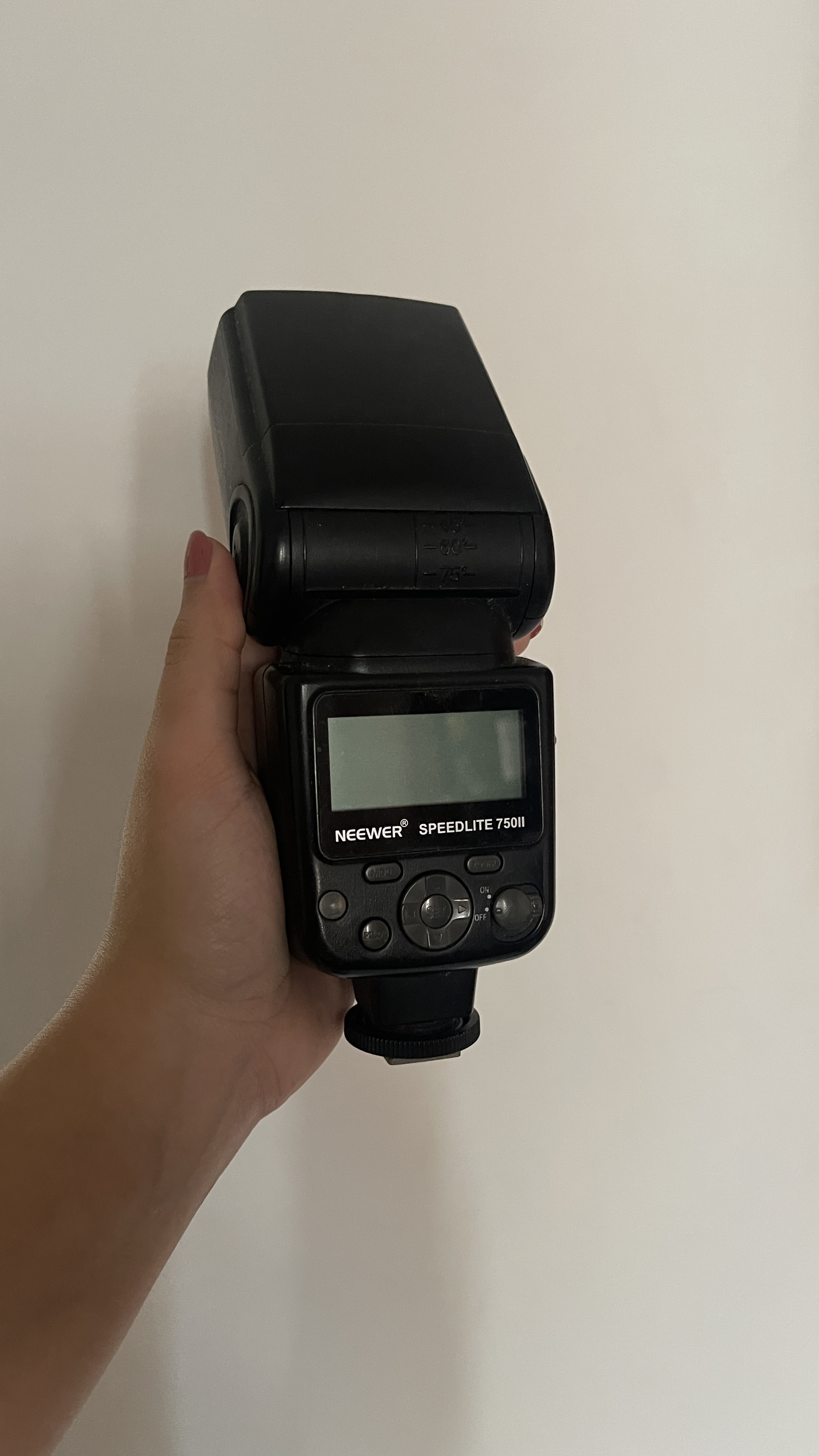 camaras y audio - Neewer Speedlite 750II Usado  1