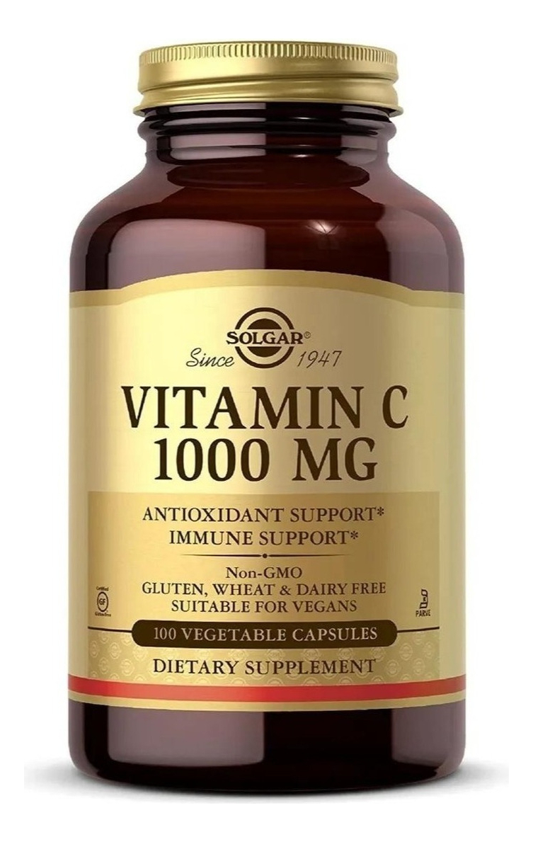 Salud y Equipamiento Médico - Vitamina C Solgar 100 Capsulas 0