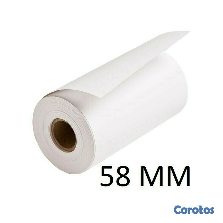 impresoras y scanners - Caja de Papel Térmico 58mm 100 unidades 1