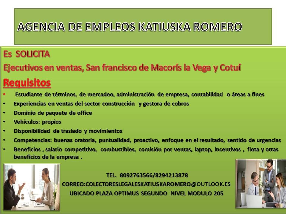 empleos disponibles - ejecutivo en ventas 