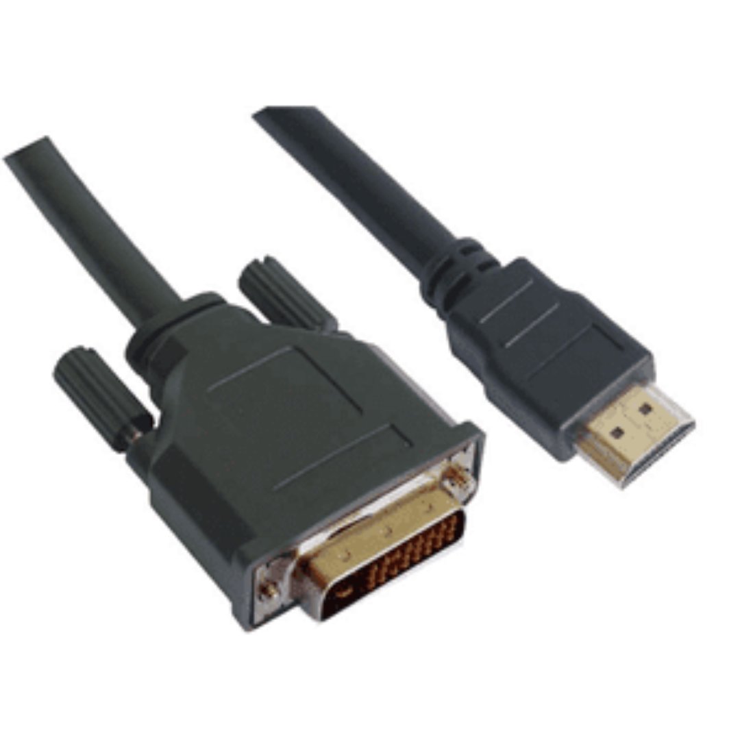 computadoras y laptops - CABLE DVI-D-HDMI AGILER, 6 PIES, NEGRO 1