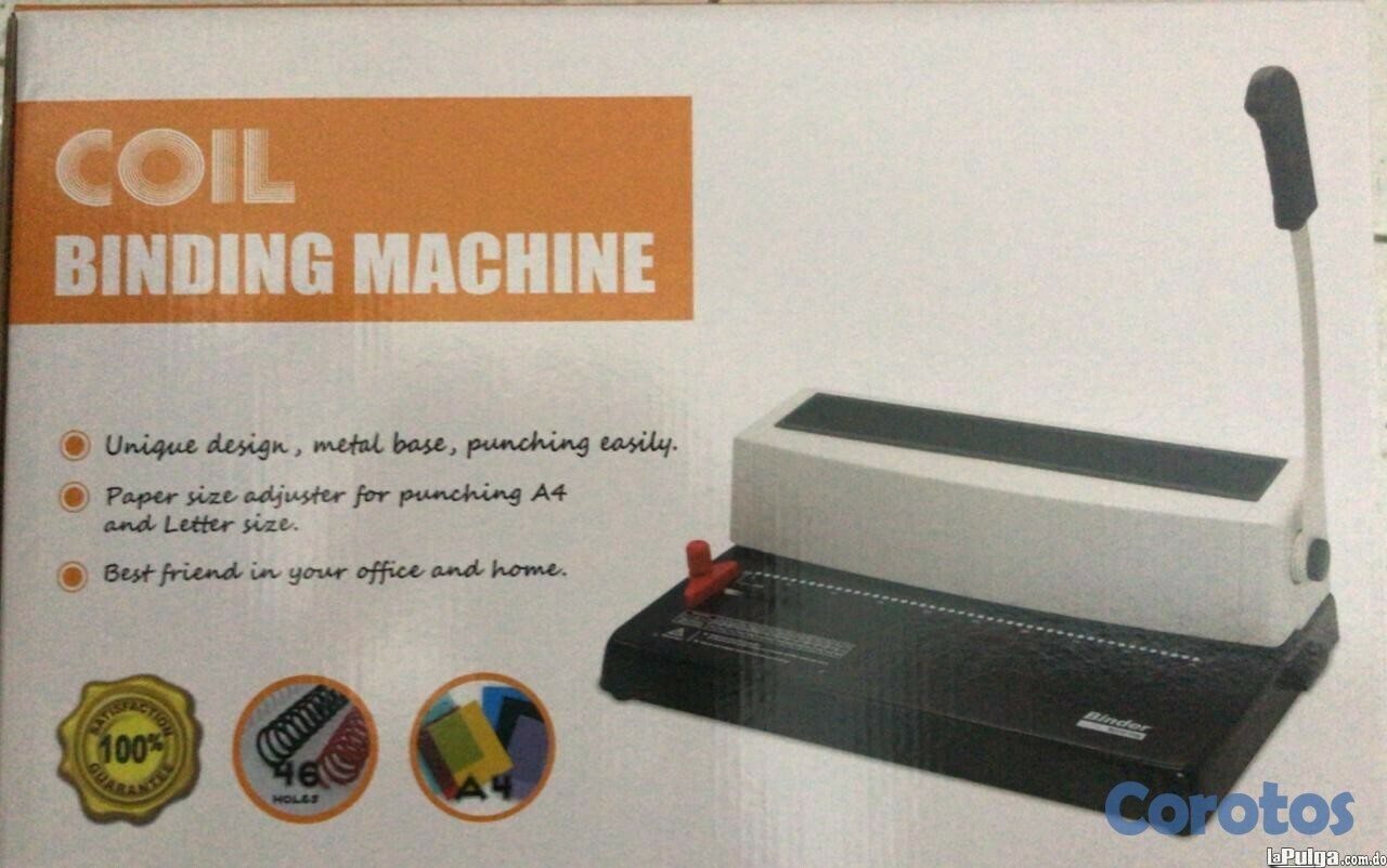 impresoras y scanners - ENCUADERNADORA DE ESPIRAL  CONTINUO REDONDO 12 HOJAS  A LA VEZ OFIMAX  2