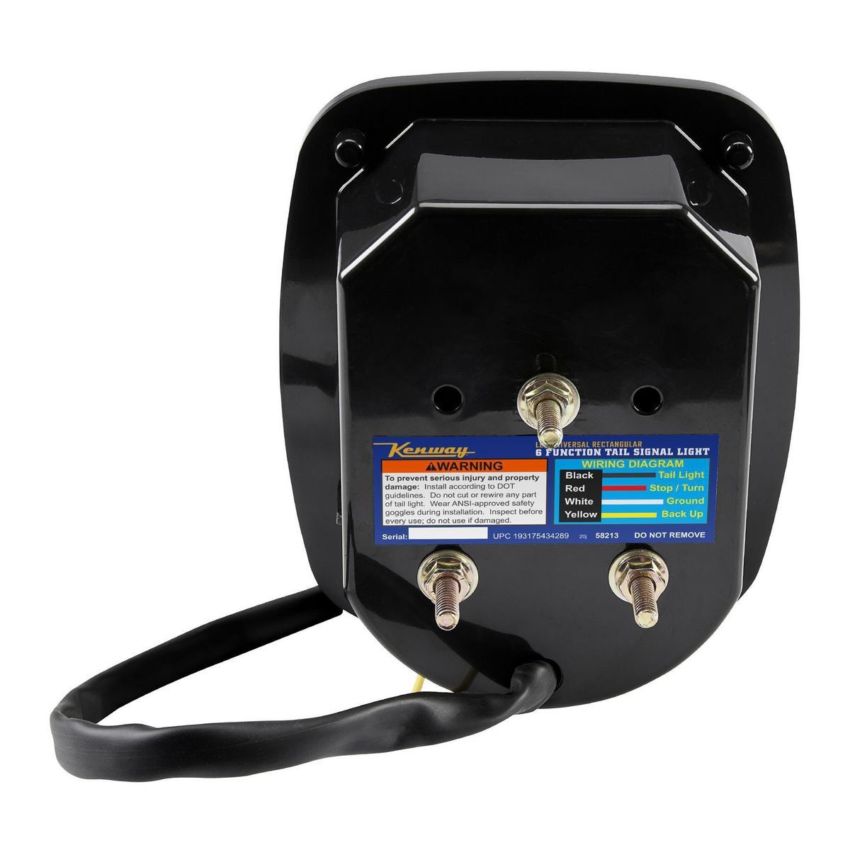repuestos - Luces traseras LED universales para remolque, 6en1 1