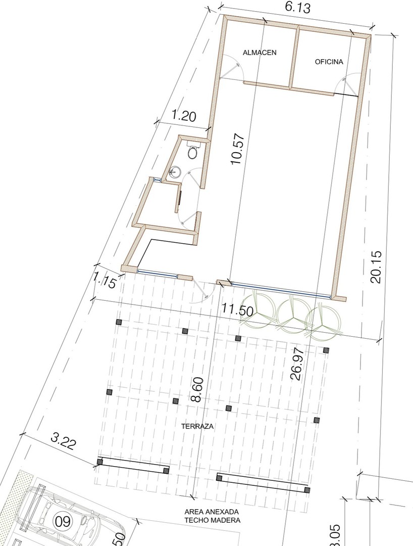 oficinas y locales comerciales - Piantini local comercial 1er nivel 180m2 