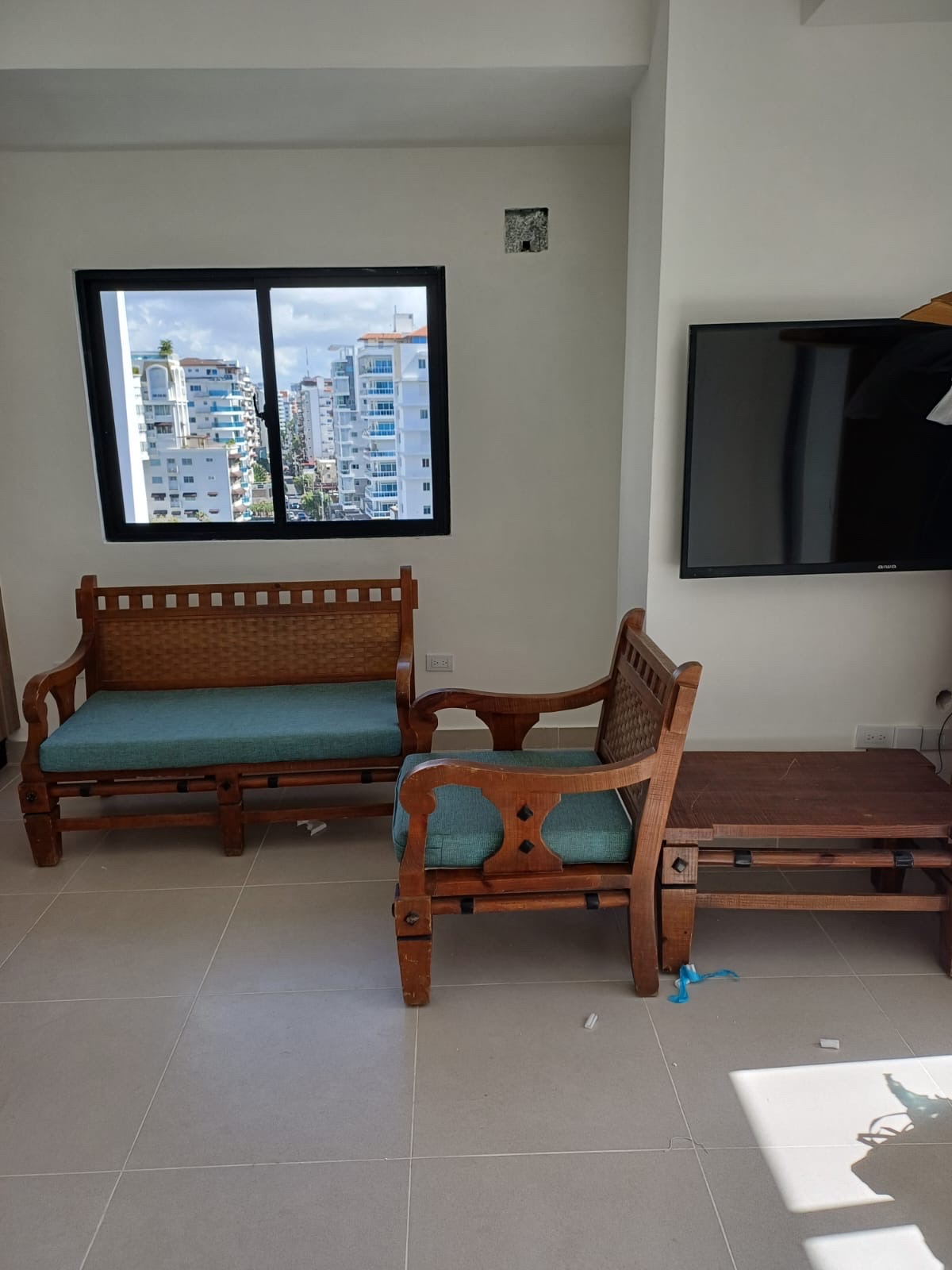 apartamentos - Alquiler Apartamento nuevo en Torre,8vo piso con vista panorámica hacia al mar
 2