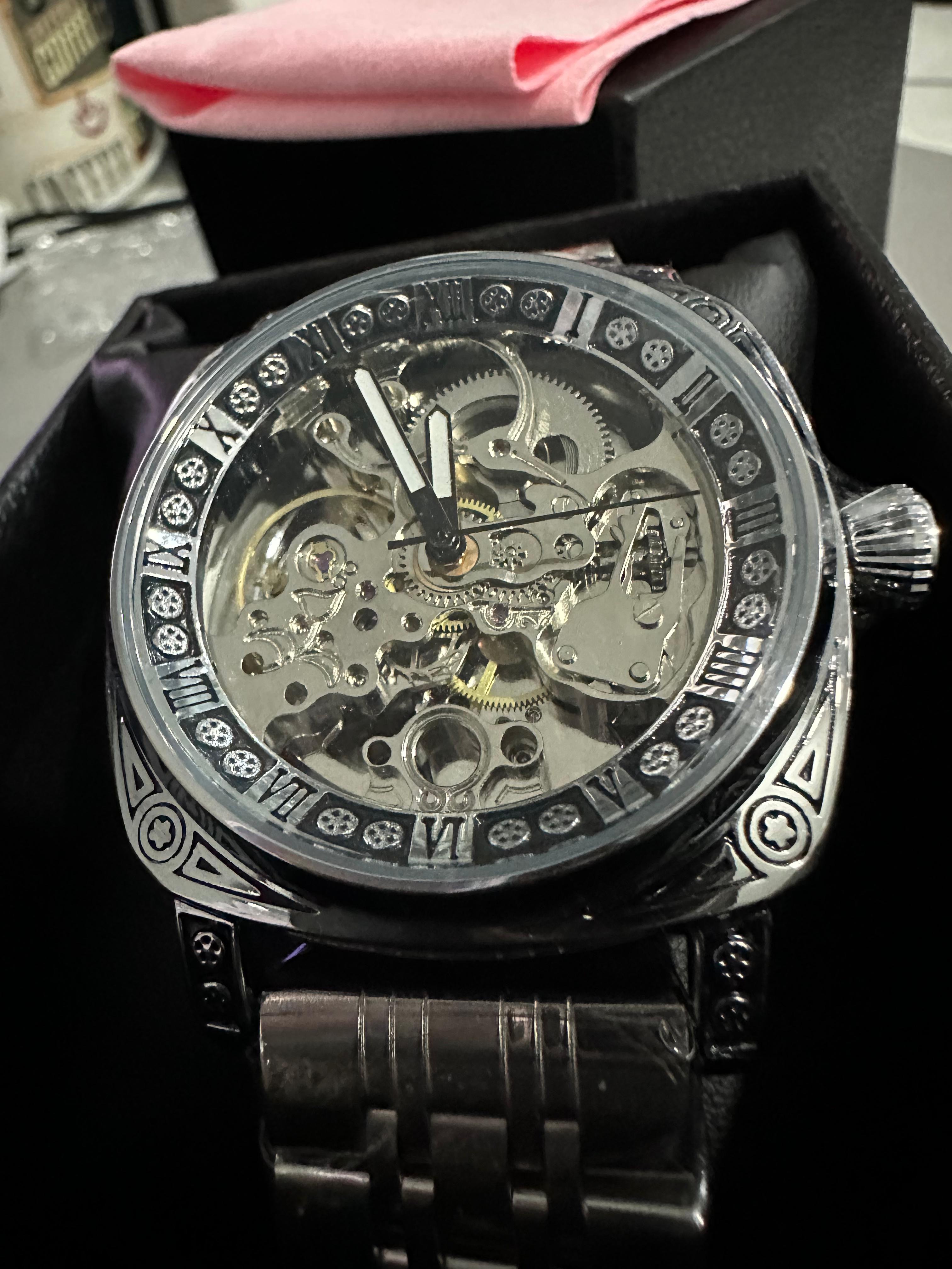 joyas, relojes y accesorios - Reloj mecánico estilo vintage para caballero  1