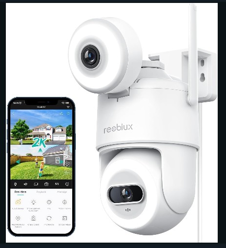 camaras y audio - Cámara de Seguridad Inalámbrica Doble Lente 1