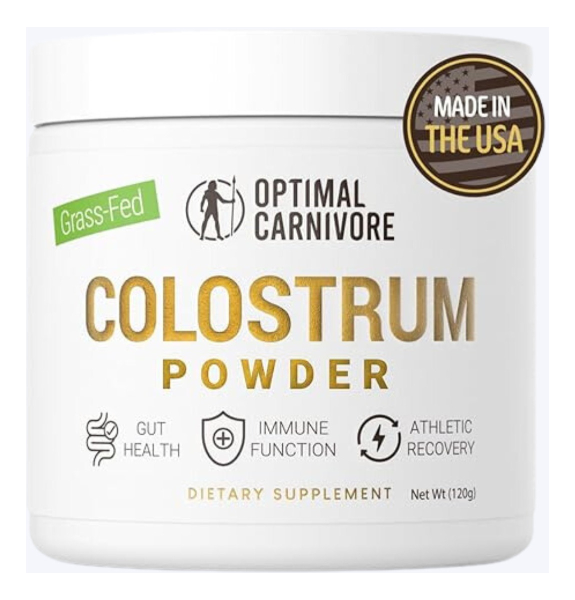 Salud y Equipamiento Médico - Calostro 120g- Optimal Carnivor 0