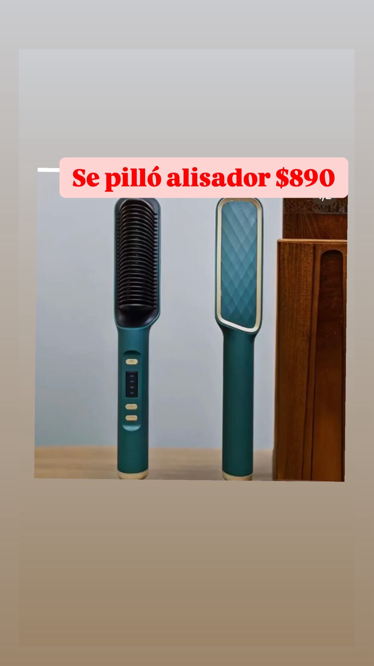 salud y belleza - se pilló alisador $890 1