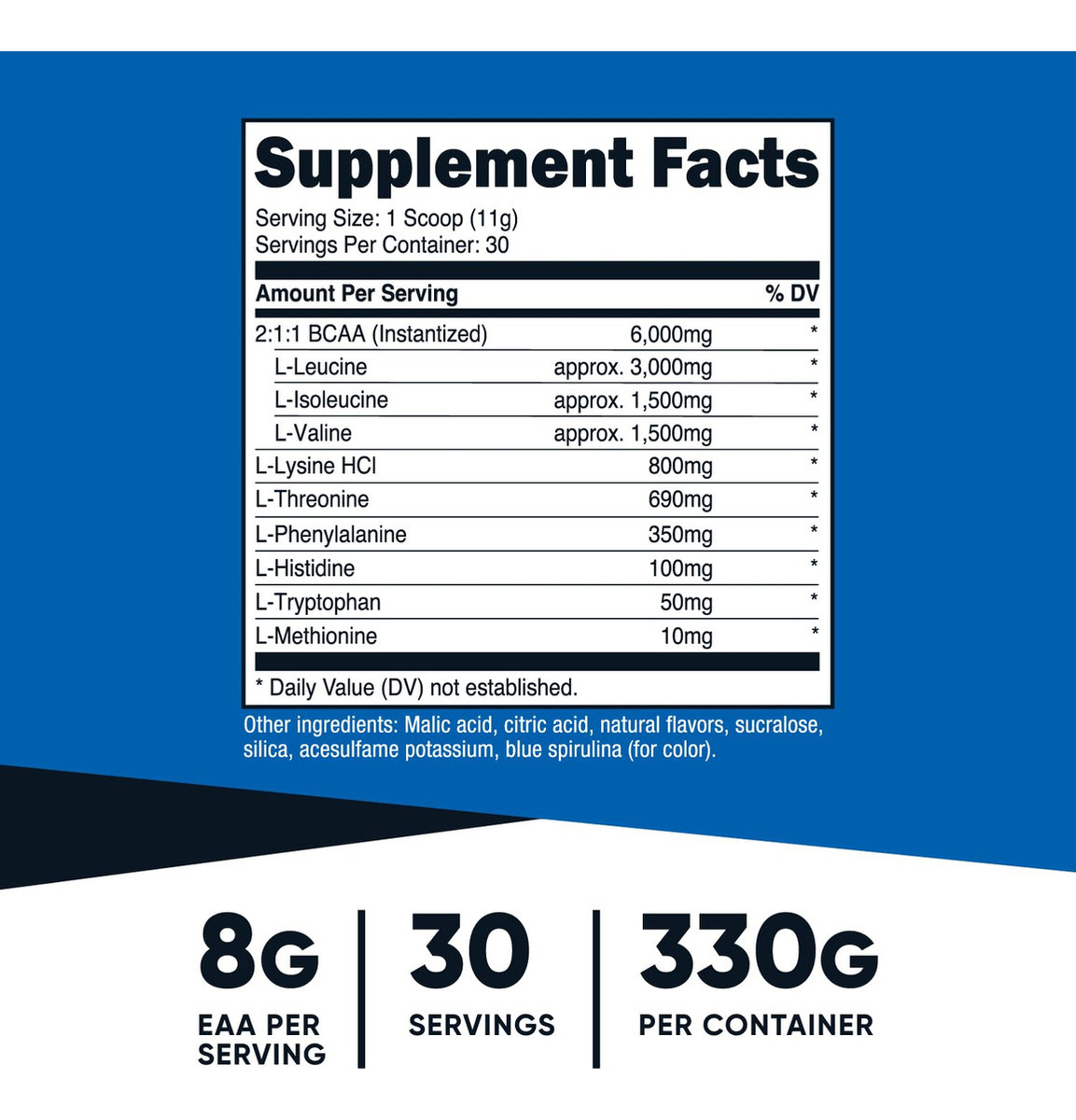 Salud y Equipamiento Médico - Eaa Polvo 30 Porciones -nutricost 1