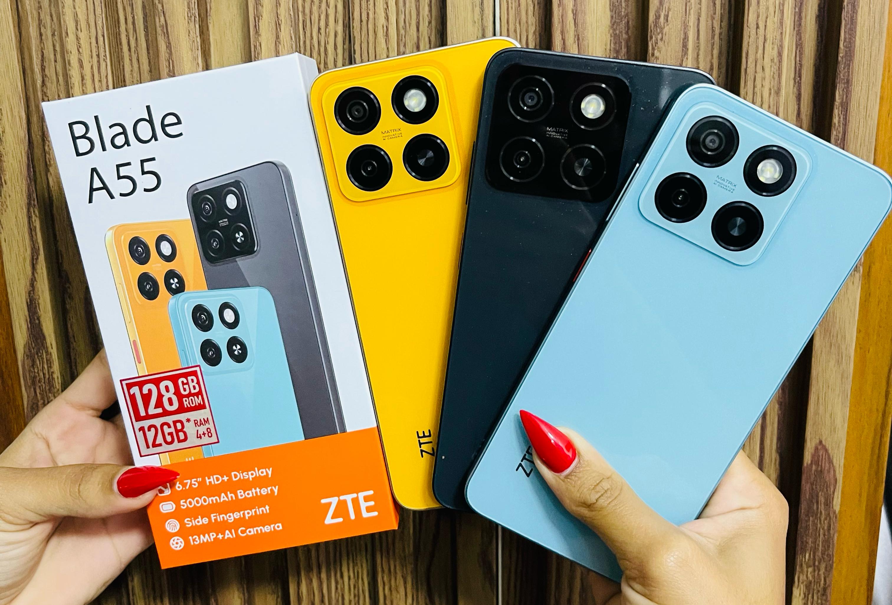 celulares y tabletas - ZTE blade A55 128GB/12GB (4+8)
 0