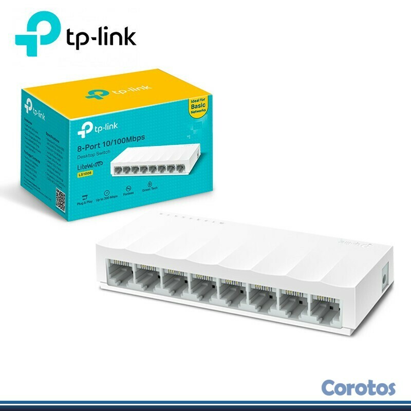 accesorios para electronica - TOTALMENTE NUEVO  SWITCH 8 PUERTOS TP-LINK TL-LS1008