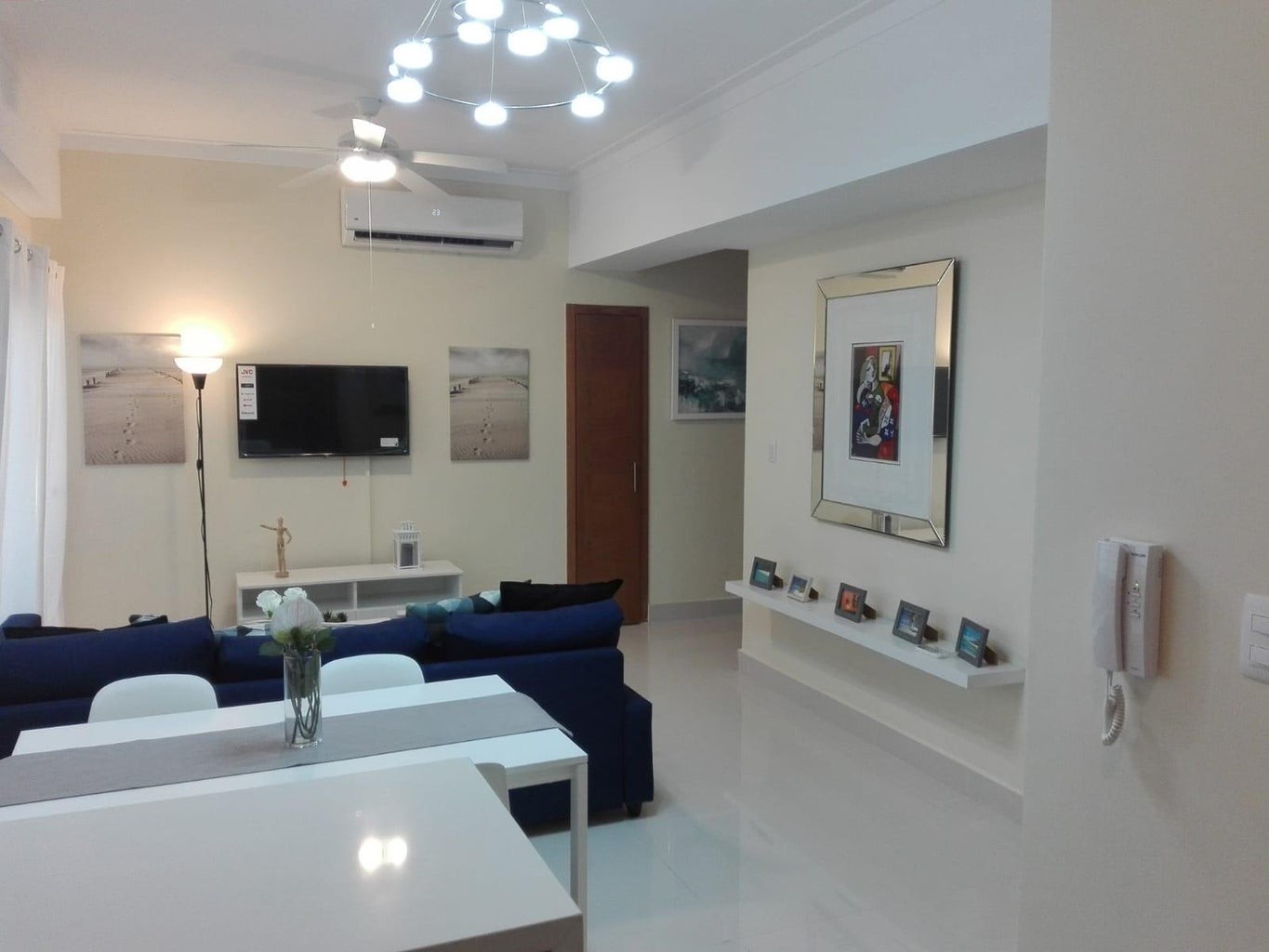 apartamentos - Hermoso apartamento de una habitacion amueblado en nivel cuatro 0