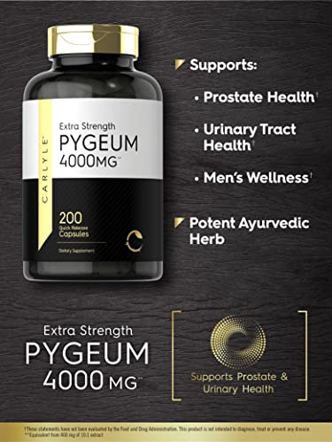Salud y Equipamiento Médico - Pygeum Africanum Extracto De Alta Potencia Carlyle 2