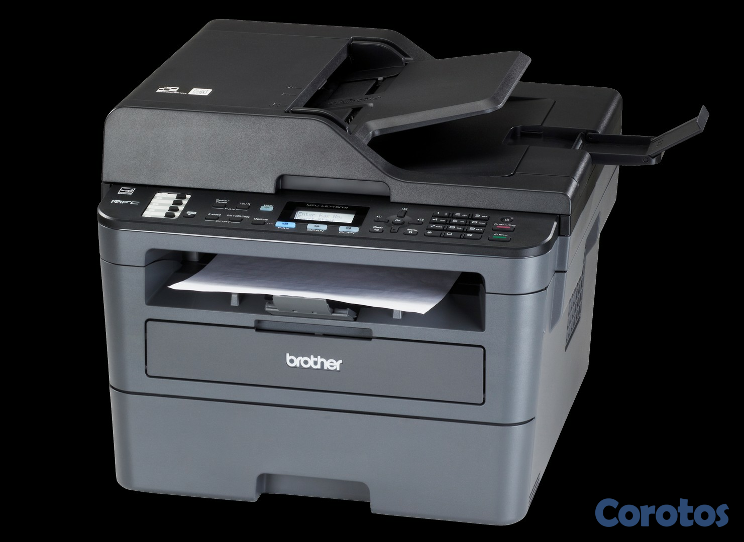 impresoras y scanners - MULTIFUNCIONAL  BROTHER LASER MFCL2710DW  BLANCO Y NEGRO  ESCANER,COPIADORA,IMPR 2