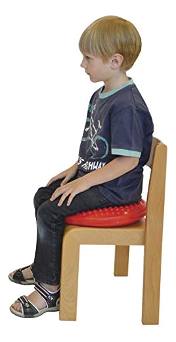 Salud y Equipamiento Médico - Gymnic Disc O Sit Jr Cojin Inflable Para Asiento Rojo 0