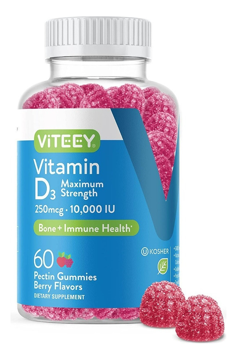 Salud y Equipamiento Médico - Vitamina D3 10000 Iu Viteey - Unid - Unidad A $2898 0