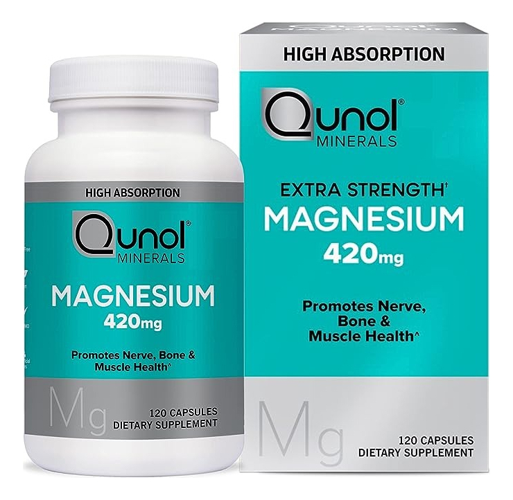 Salud y Equipamiento Médico - Magnesio 420 Mg - 120 Capsulas - U - Unidad A $1308 0