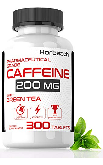Salud y Equipamiento Médico - Cafeina 220mg Con Te Verde 300cap Horbaach