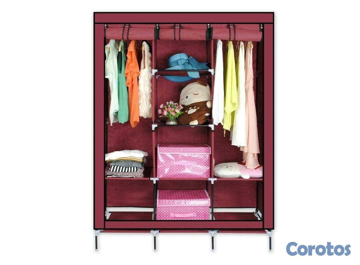 decoración y accesorios - Armarios de tela con barra de colgar ropa M-88130 3