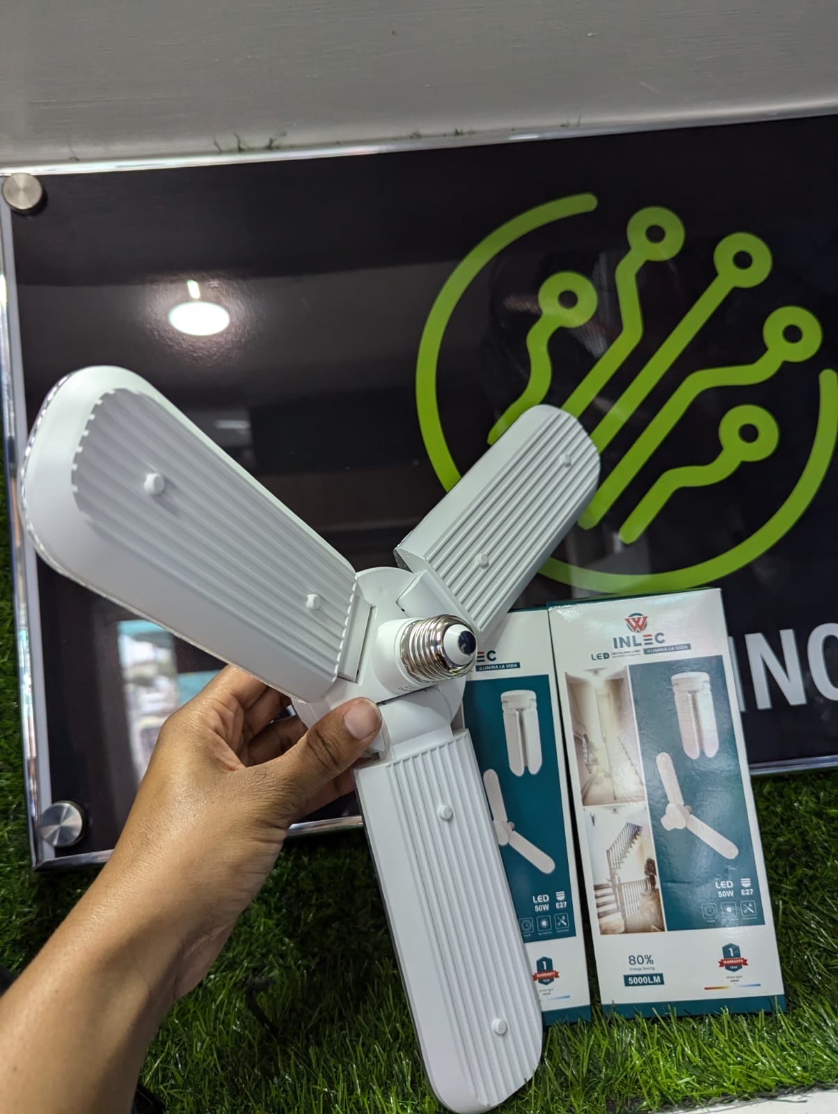 accesorios para electronica - bombillas 💡 LEd tipo 50W  4
