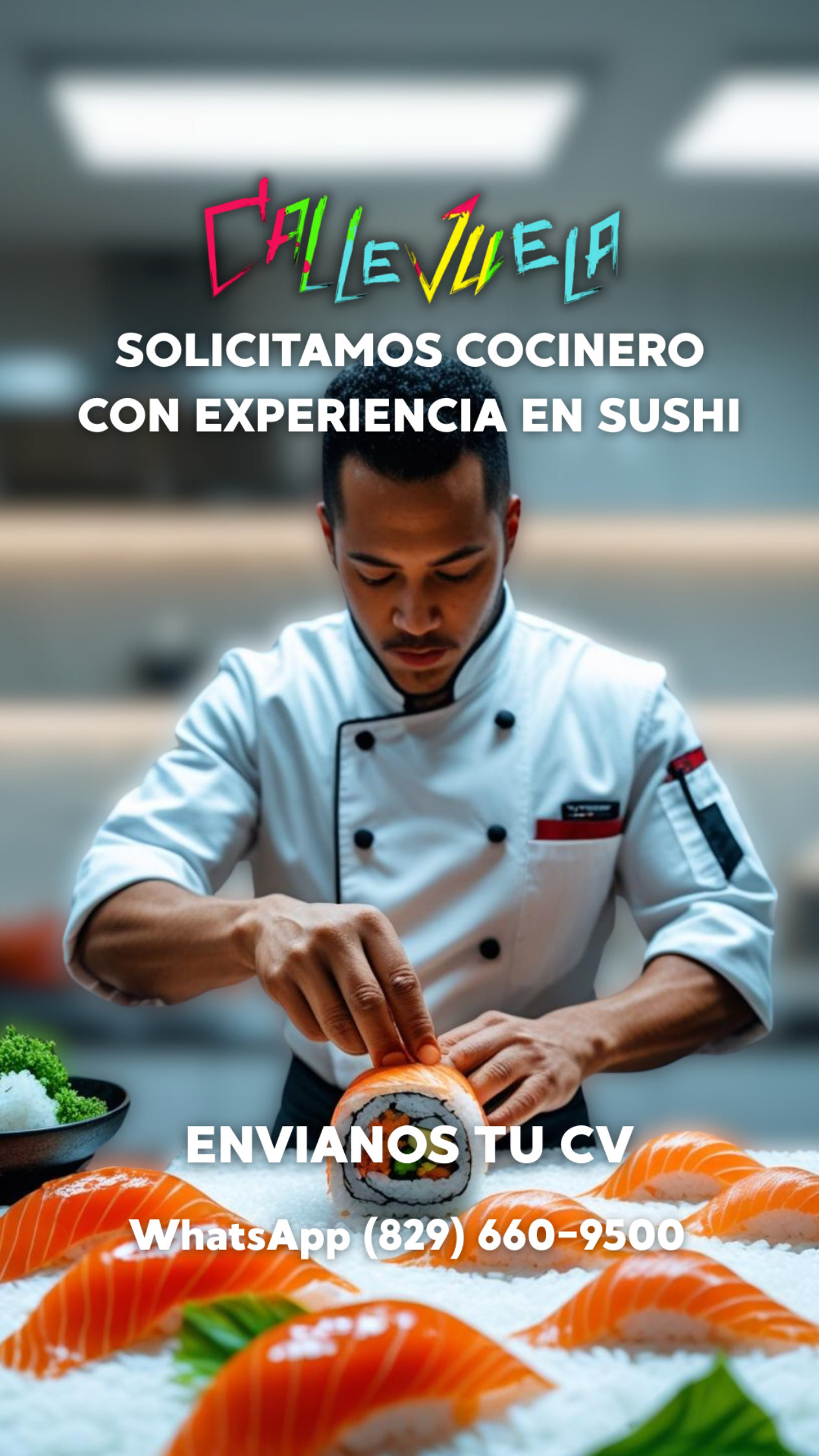 empleos disponibles - Cocinero con experiencia en Comida ASIÁTICA 0