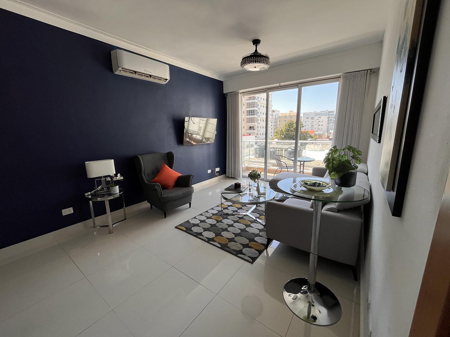 apartamentos - Apartamento amueblado en alquiler  3