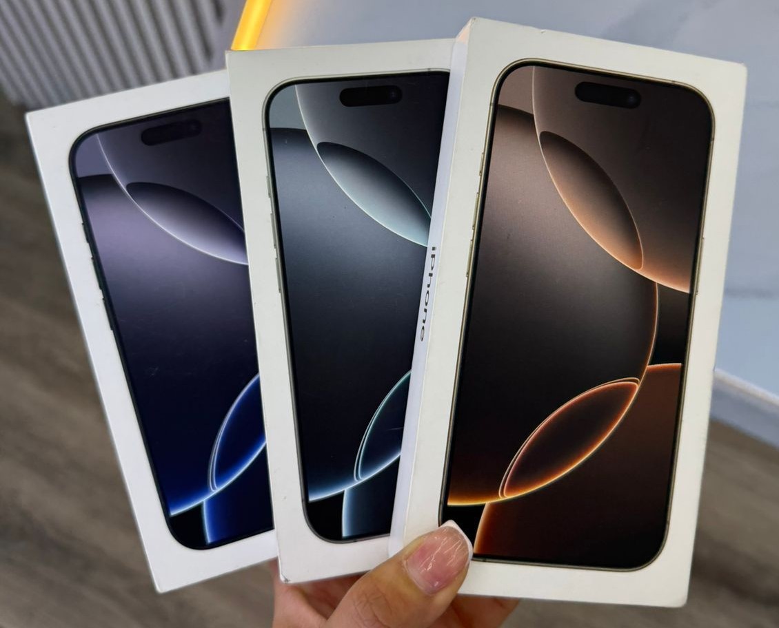 celulares y tabletas - iPhone 16 pro max 256GB full desbloqueado nuevos, sellados CLEAN  0