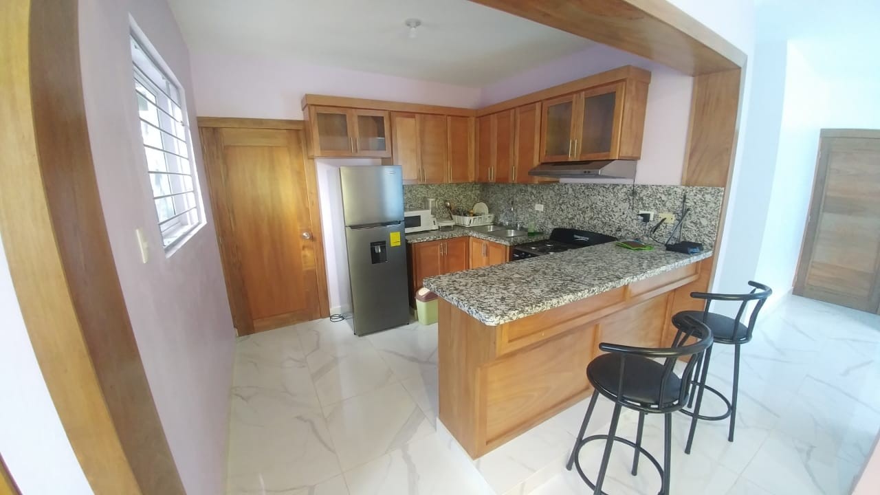 apartamentos - Apartamento amueblado en Santiago 5