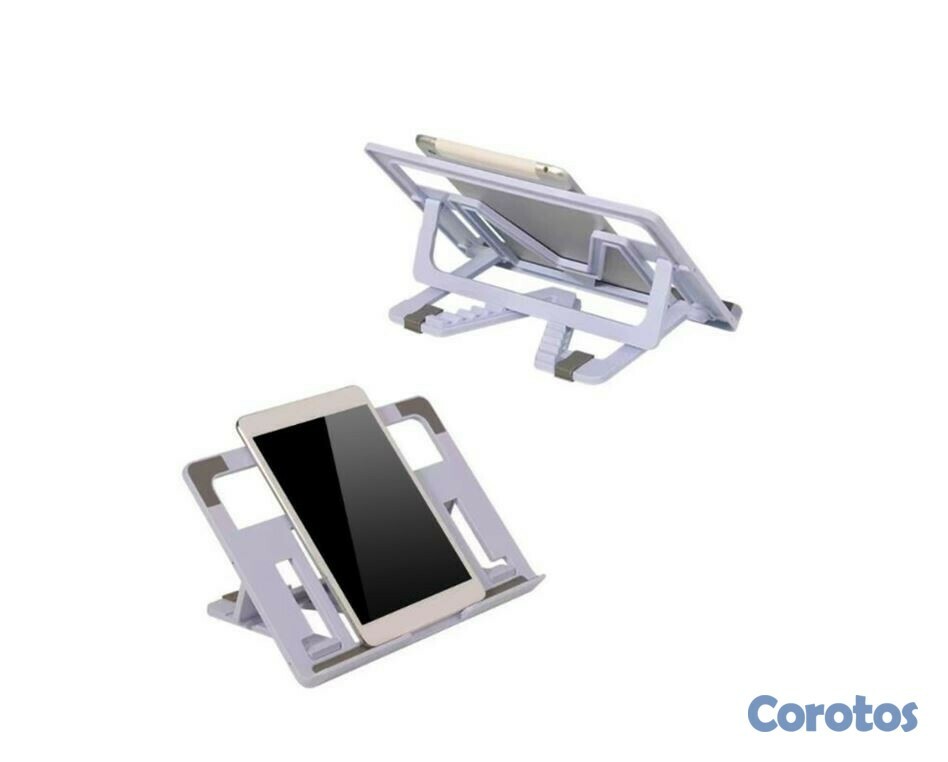 accesorios para electronica - Soporte de escritorio para laptop y tablet 3