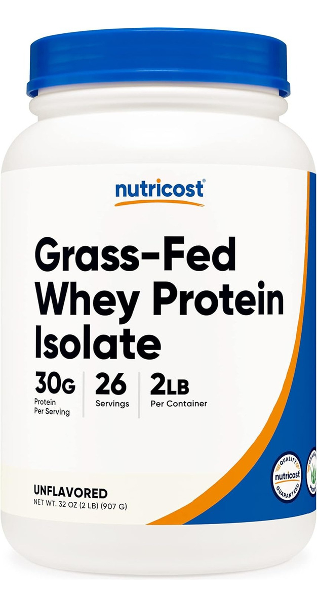 Salud y Equipamiento Médico - Proteina Aislada De Suero Alimentado Con Hierba -nutricost 0