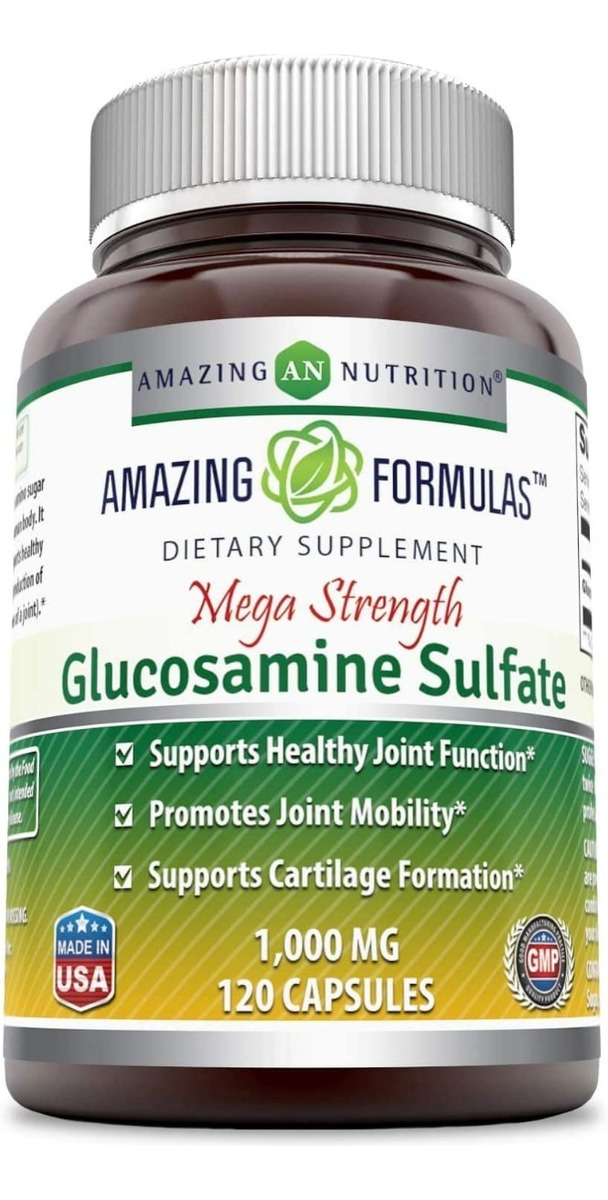 Salud y Equipamiento Médico - Glucosamin 120cap Amazing Nutrition 0