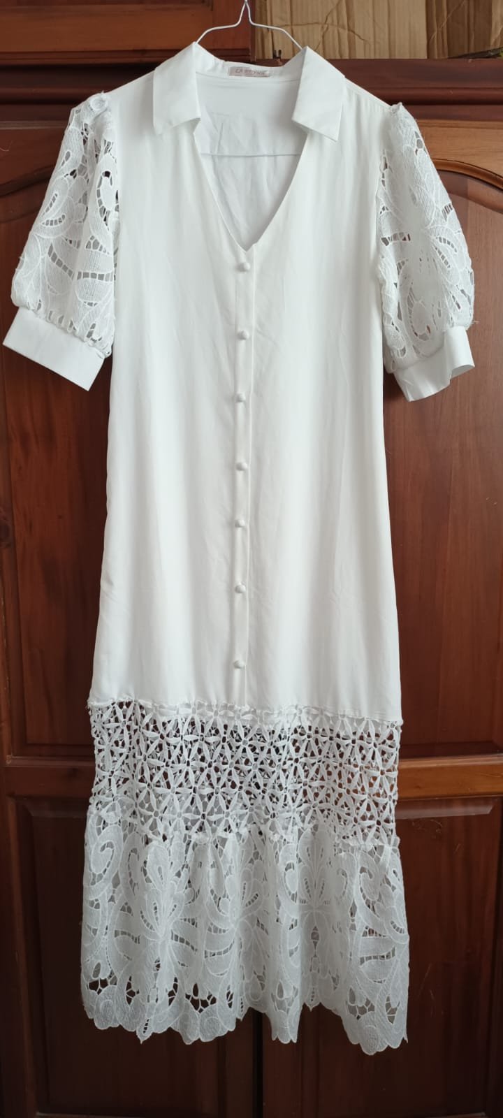 ropa para mujer - Vestido Elegante Blanco Playero 4