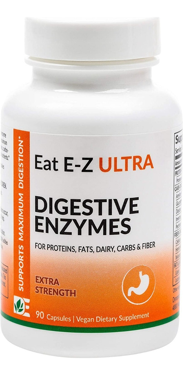 Salud y Equipamiento Médico - Enzimas Digestivas 90 Capsulas - Unidad