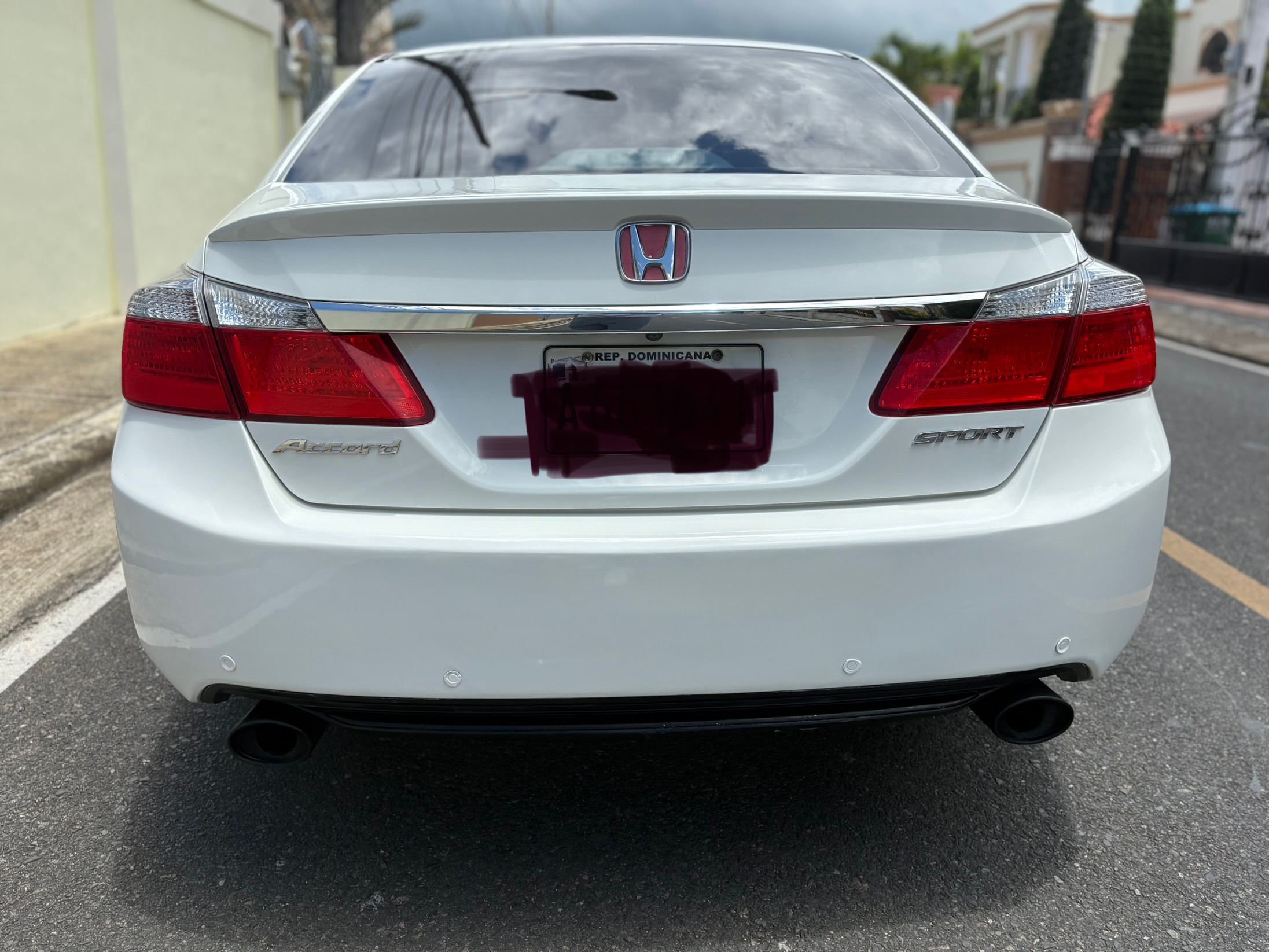 carros - HONDA ACCORD 2013 SPORT 2.4 🔥BLANCO PERLA ⚪️ 0