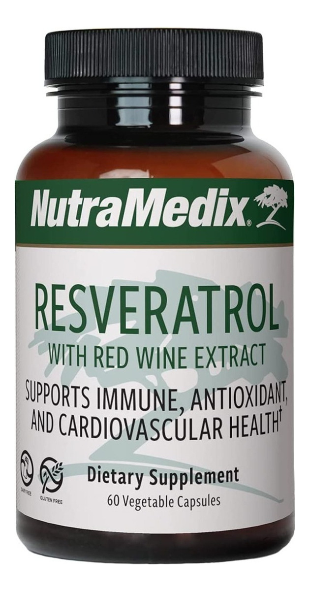 Salud y Equipamiento Médico - Resveratrol 60caps Nutramedix - Un - Unidad A $3665 0