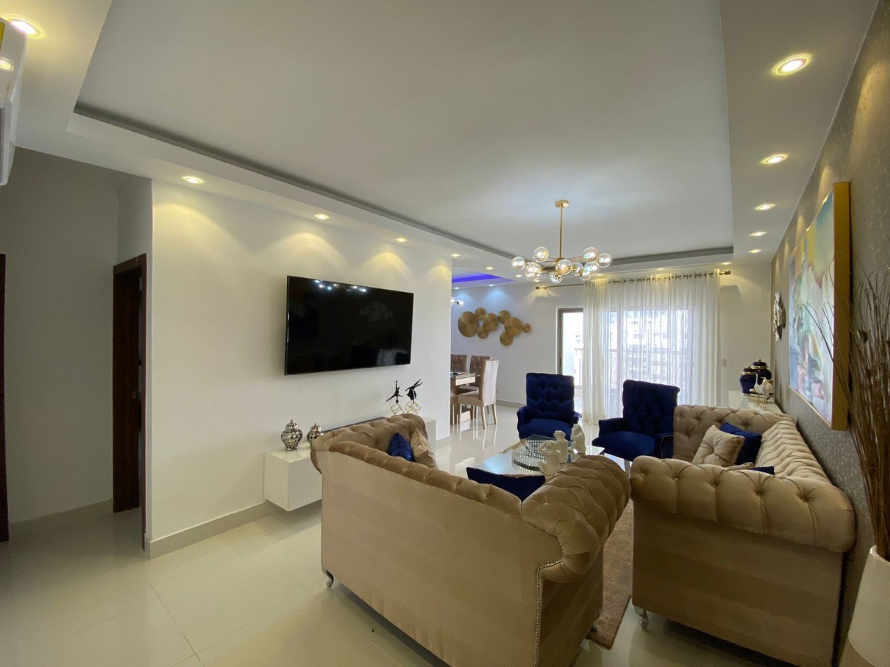 apartamentos - Exclusivo Apartamento Amueblado en Piantini: Lujo y Confort a tu Alcance 7