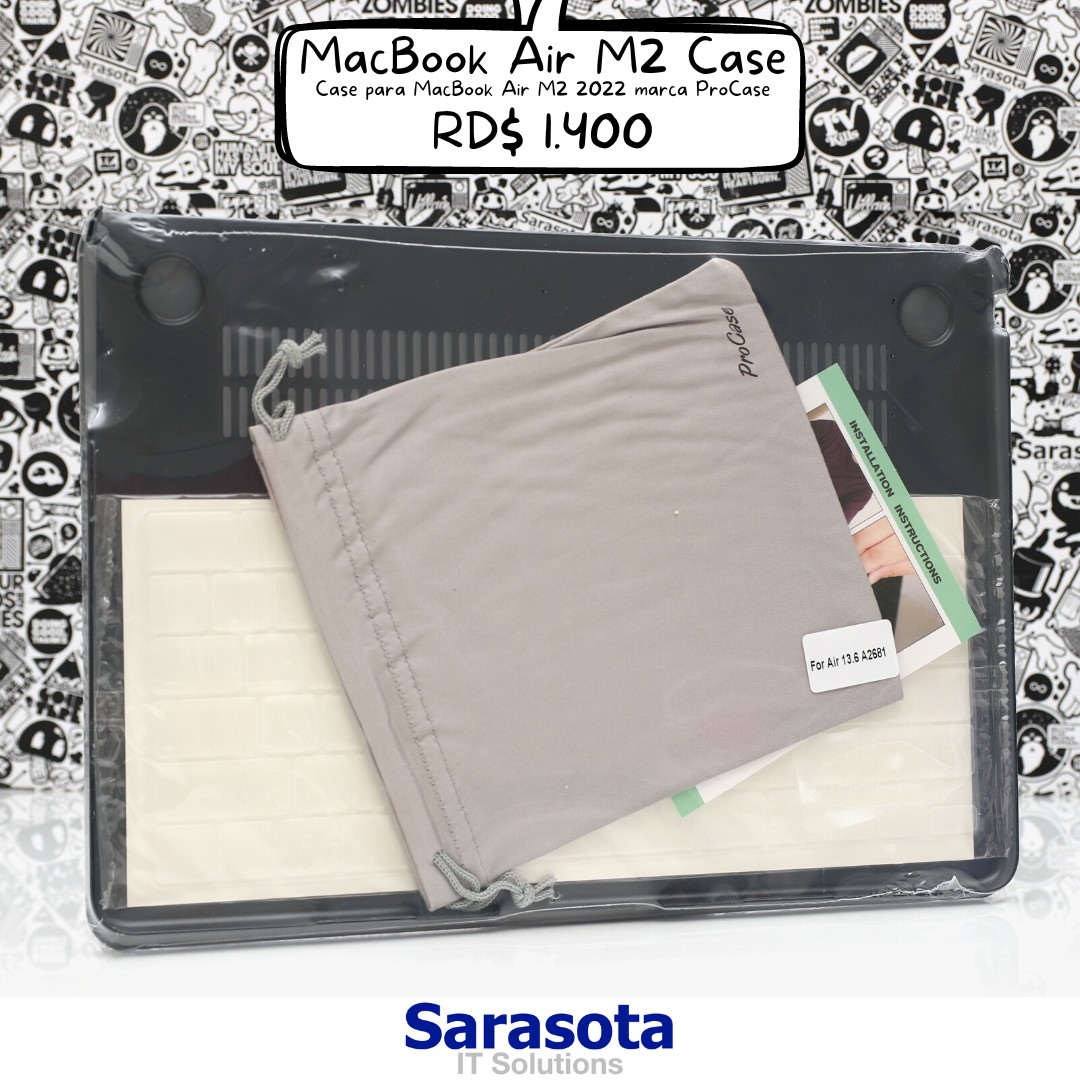 accesorios para electronica - Case para MacBook Air M2 2022 apple marca ProCase
 1