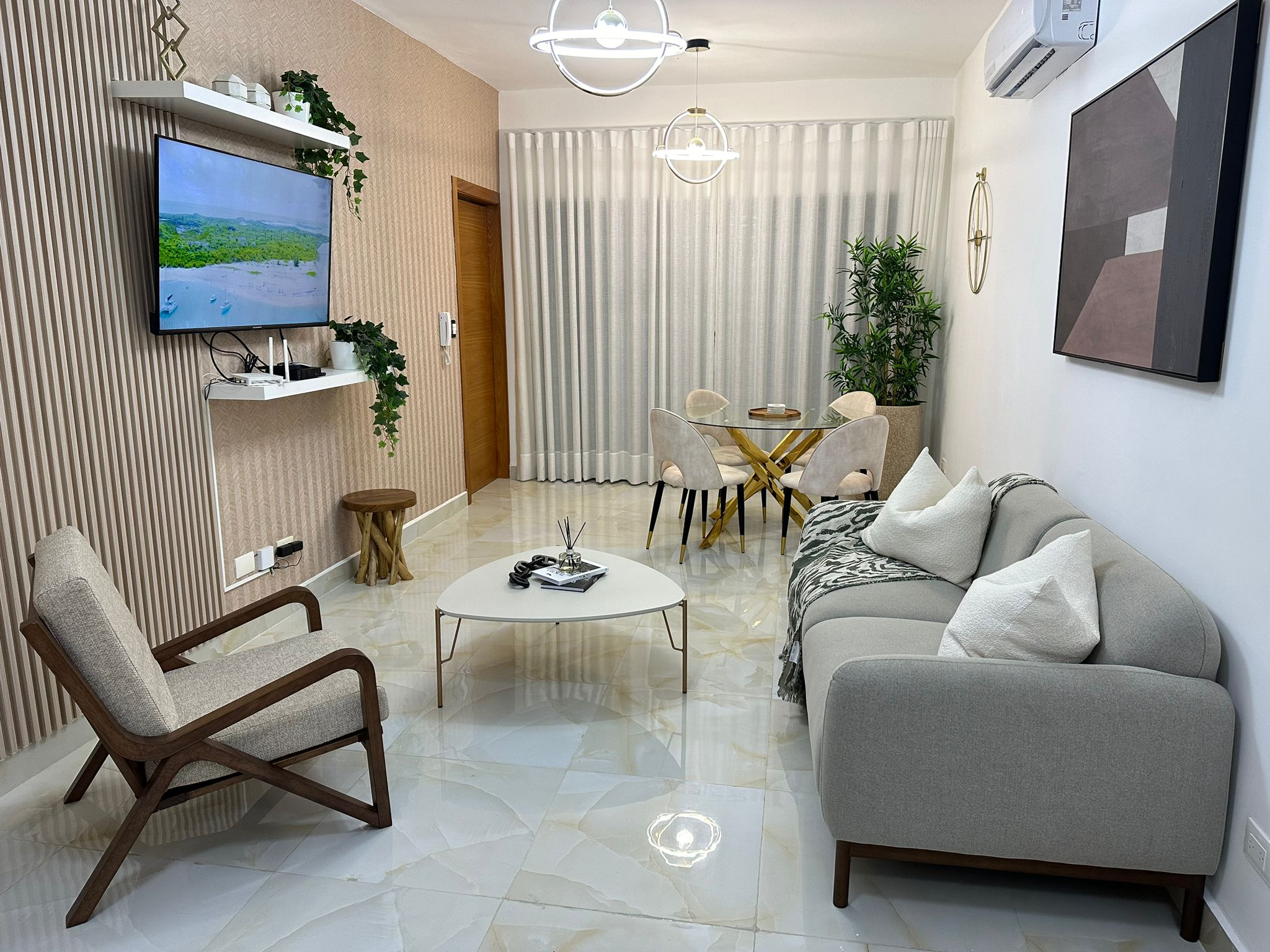 apartamentos - Se Renta En Naco Apartamento Amueblado Sin Interme 1