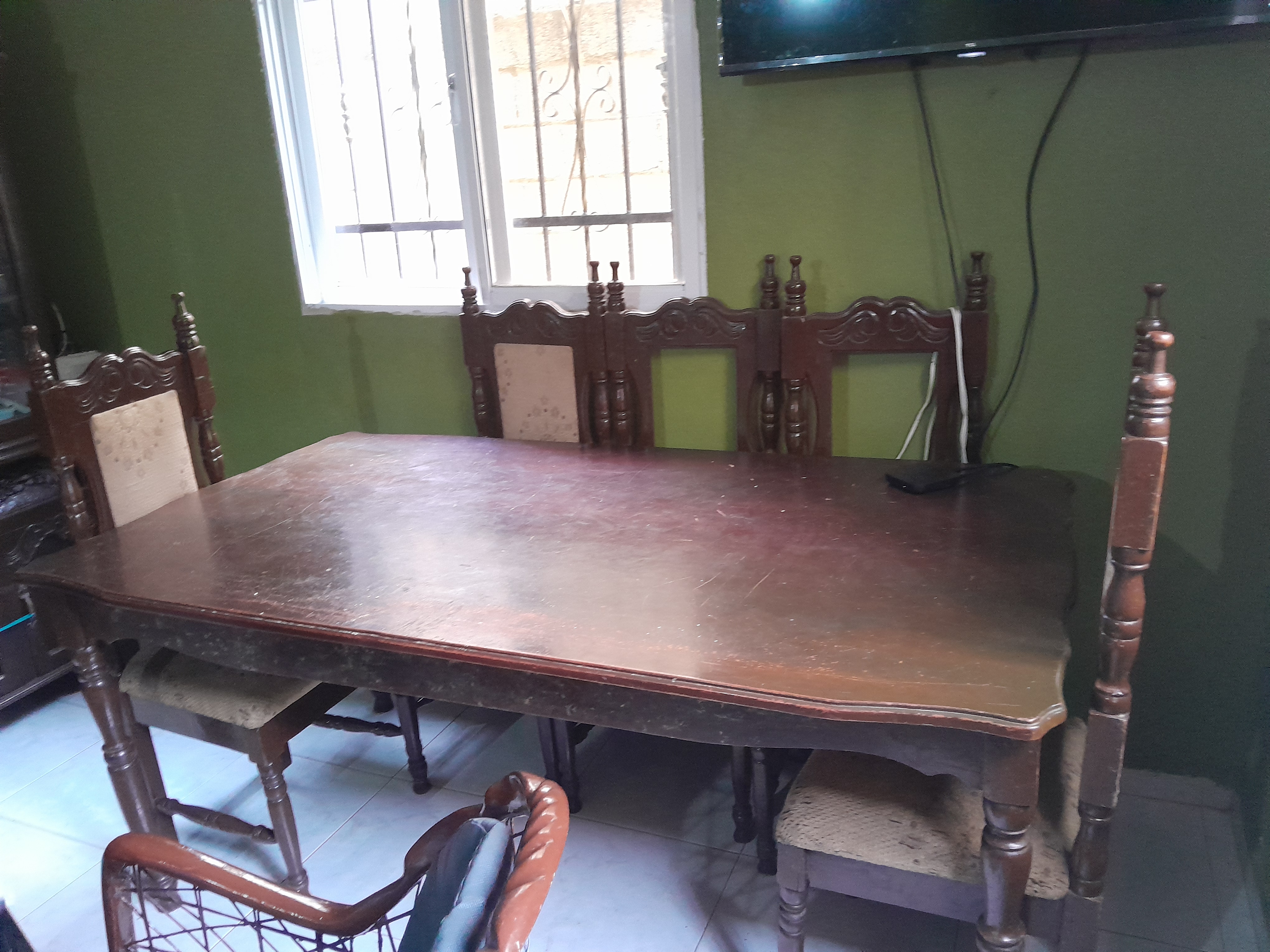 muebles y colchones - Comedor caoba centenario  0