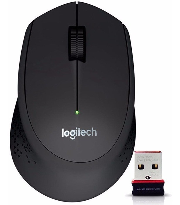 computadoras y laptops - MOUSE LOGITECH M280 INALAMBRICO OPTICO, RECEPTOR USB, NEGRO, ERGONOMICO. 1