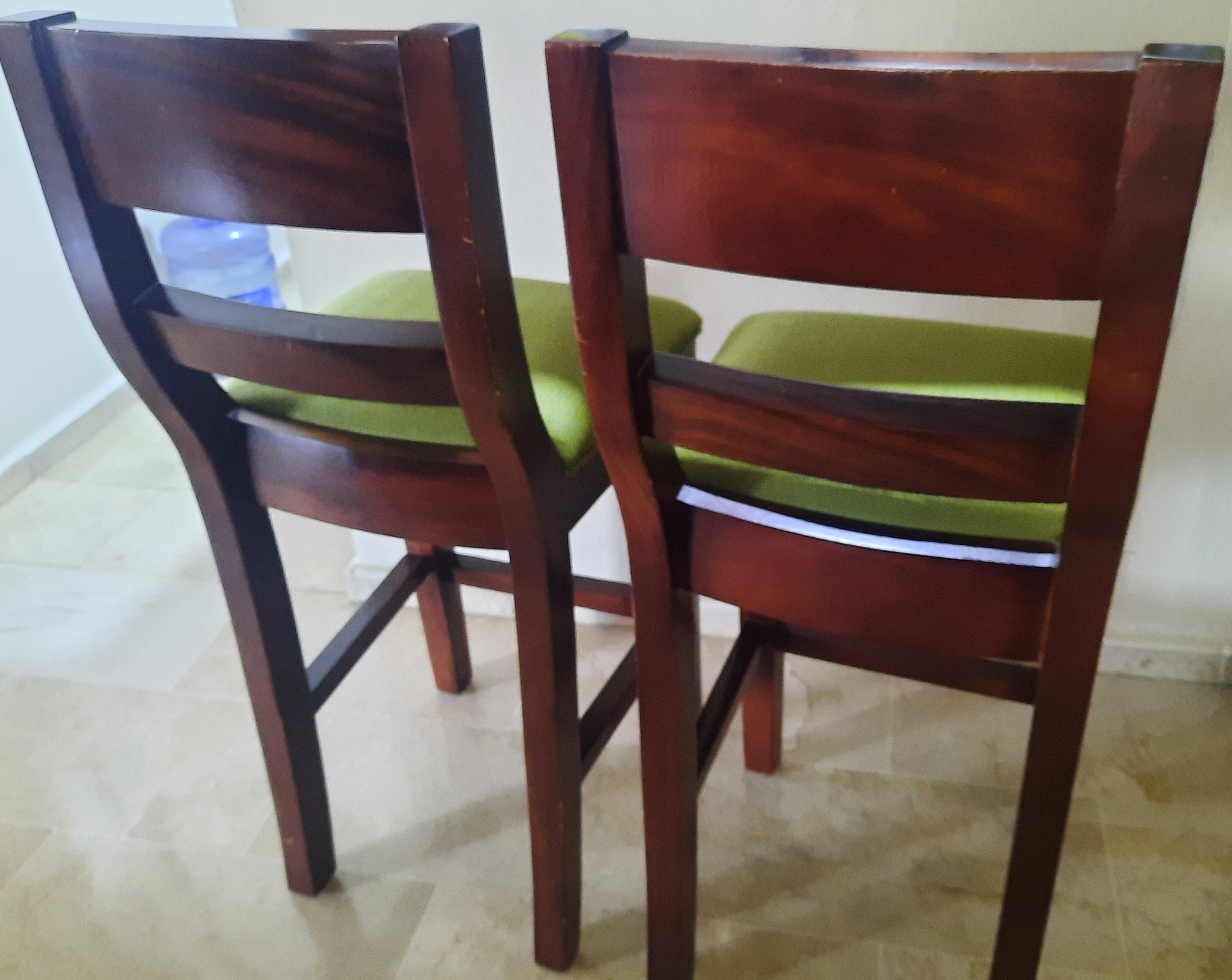muebles y colchones - TABURETE EN CAOBA CENTENARIA 2