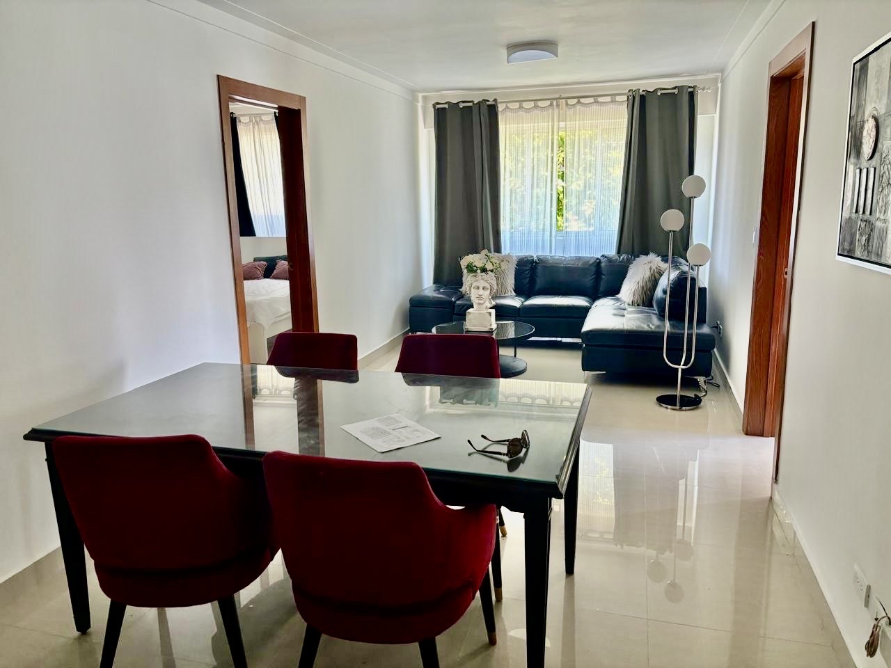 apartamentos - Alquilo Apartamento Amueblado en Bella Vista, Céntrico  0
