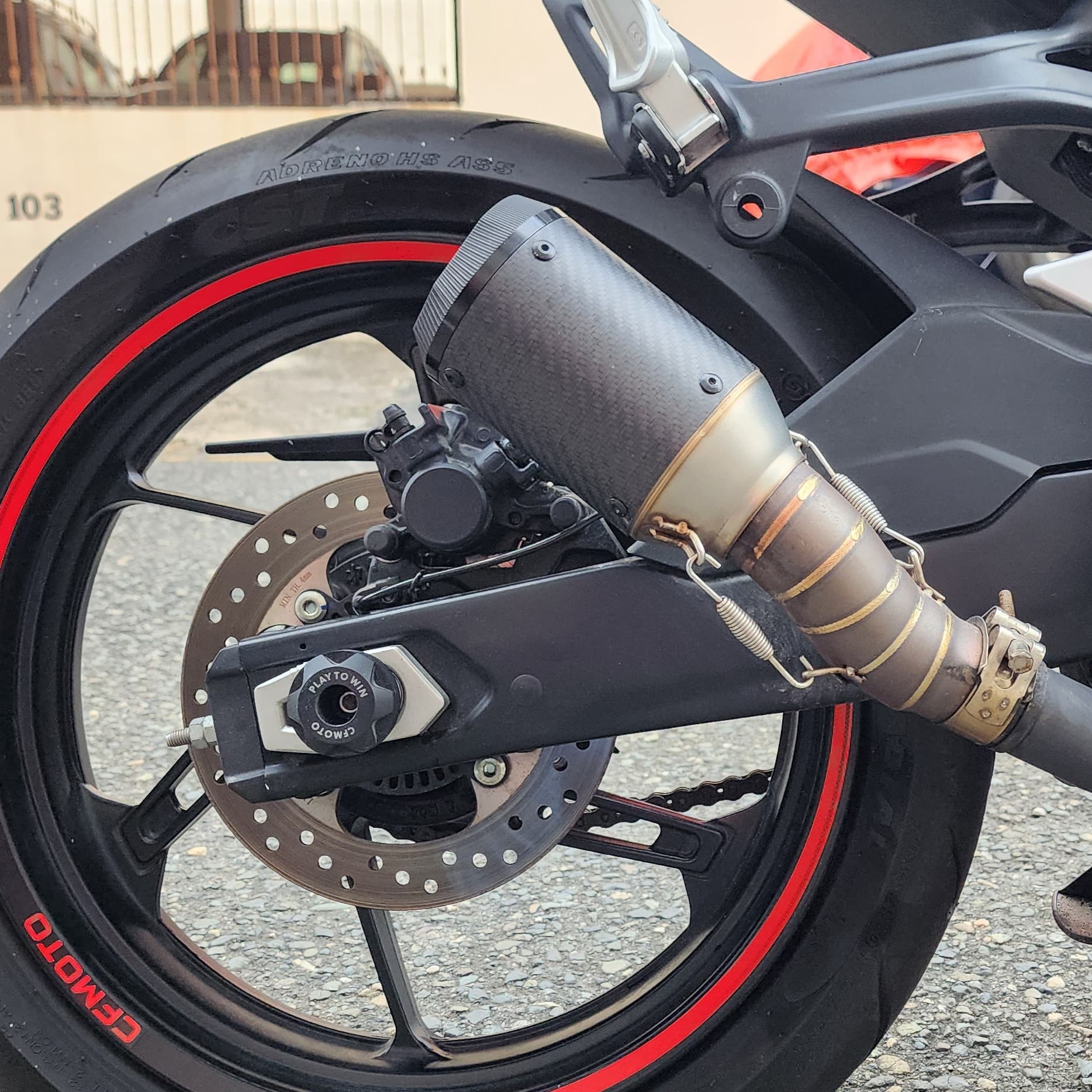 motores y pasolas - CFMOTO 450SR 2023 1350KM 7