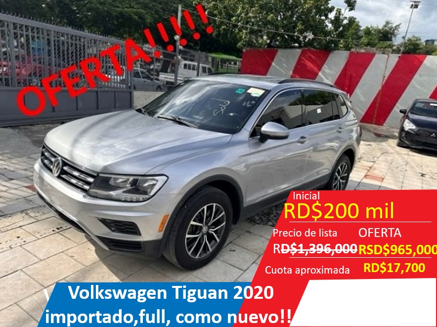 jeepetas y camionetas - VOLKSWAGUER TIGUAN GRIS 2020 AMERICANO!!! 0