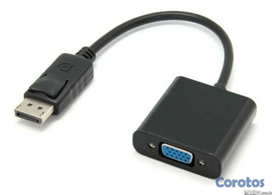 computadoras y laptops - ADAPTADOR DISPLAYPORT A VGA